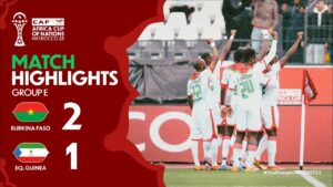 Read more about the article HIGHLIGHTS | Burkina Faso 🆚 Equatorial Guinea | #TotalEnergiesAFCON2025 – Group E